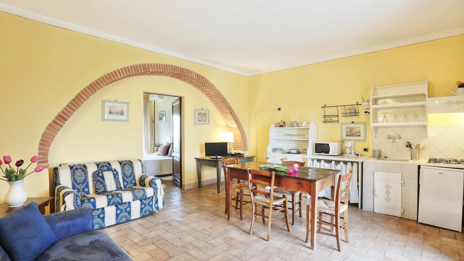Landhuis Podere Il Belvedere Su Cortona Castiglion Fiorentino Italië